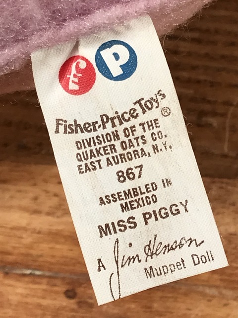 Vintage Fisher-Price The Muppets Miss Piggy Doll (21)