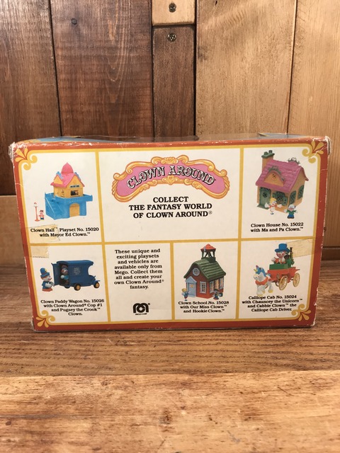 Vintage Mego Clown Around PVC Figure with Box (4)