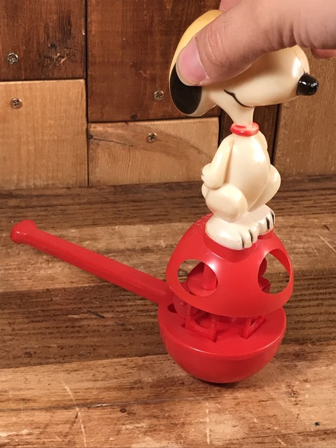 Vintage Peanuts Snoopy Plastic Pipe Toy (24)