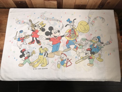 Vintage Disney Mickey Mouse March Pillow Case (2)
