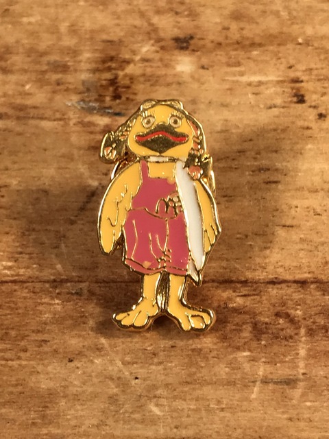 Vintage McDonald's “Bardie The Early Bird” Metal Pins (1)