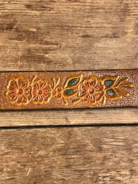 vintage american name leather bracelet (38)