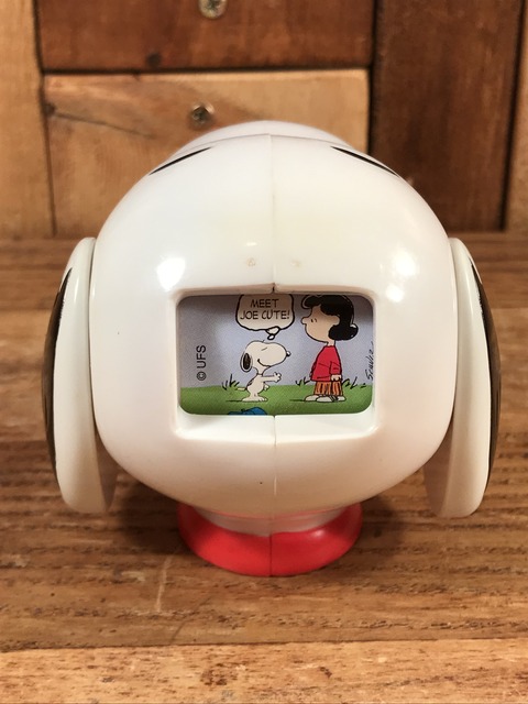 Vintage Wendy's Peanuts Snoopy Head Happy Meal Toy (4)