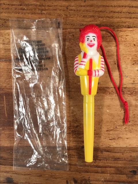 Vintage McDonald's “Ronald” Plastic Ballpoint Pen (1)