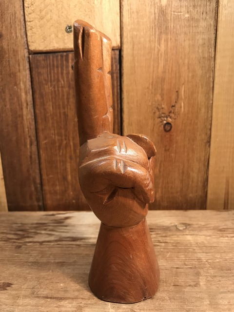 vintage wooden peace sign figurine (7)
