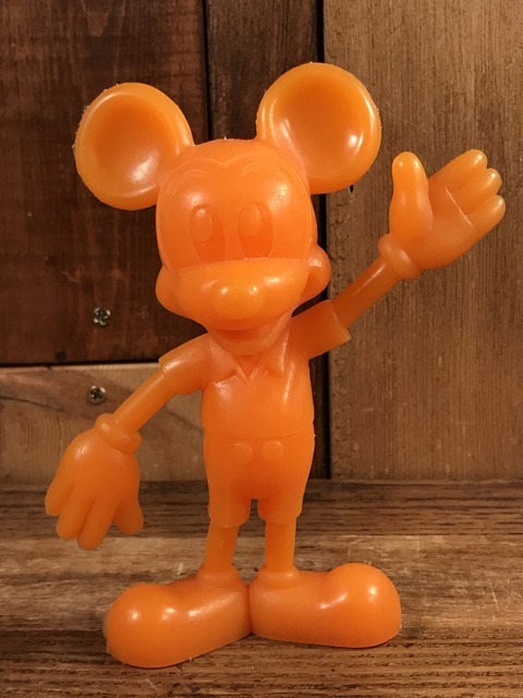 Vintage Marx Disney Mickey Mouse Plastic Figure (1)