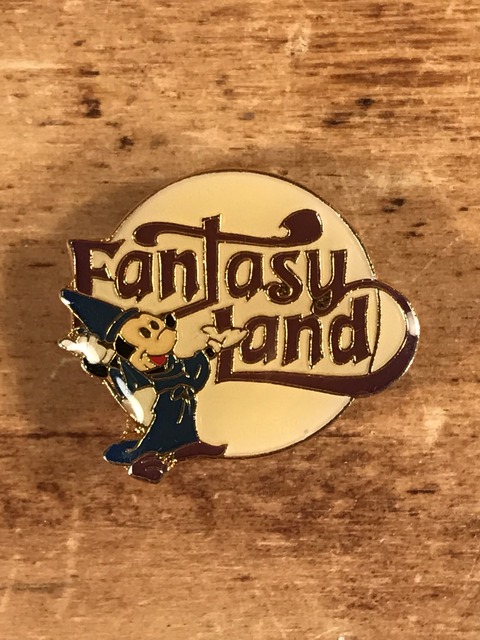 Vintage Disneyland Mickey Mouse Fantasy Land Enamel Pins (1)