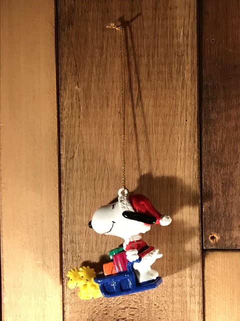 Vintage Peanuts Snoopy & Woodstock PVC Figure Ornament (17)