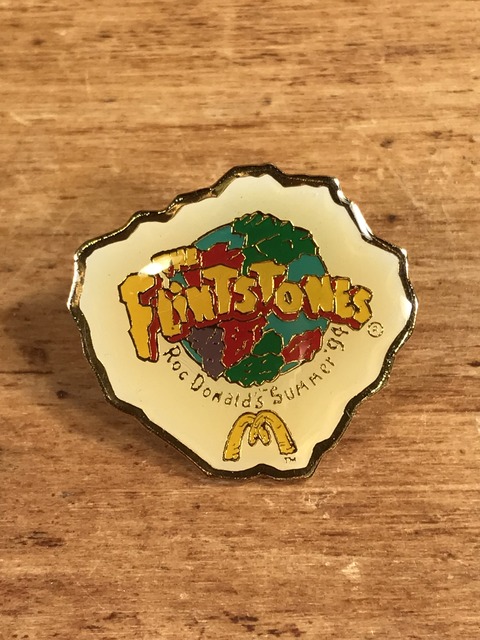 Vintage McDonald's “The Flintstones ” Enamel Pins (1)