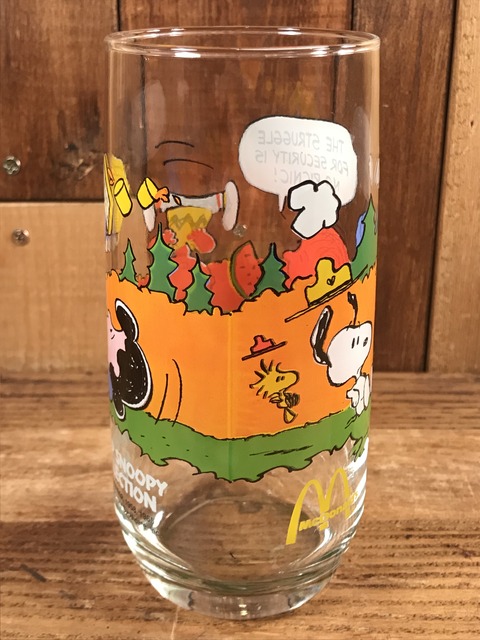 Vintage McDonald's Camp Snoopy Collection Glass (9)