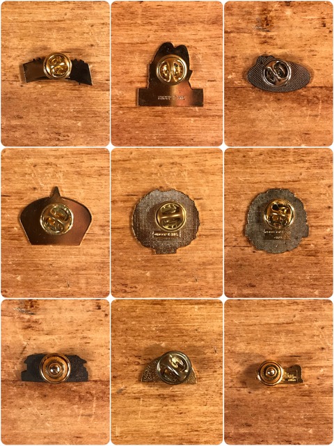 Vintage McDonald's Metal Pins (6)