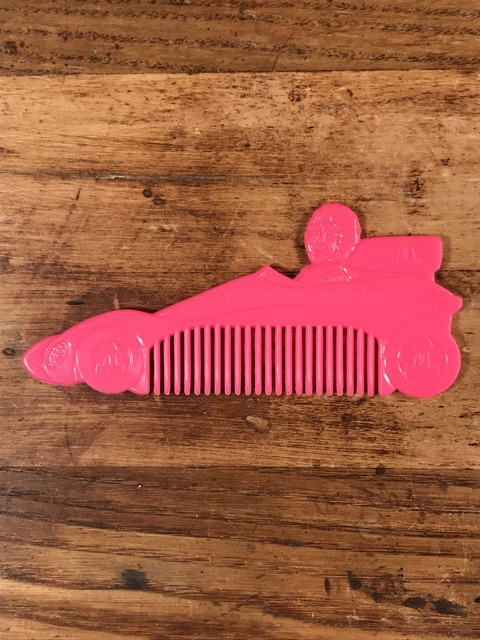 Vintage McDonald's Ronald “Vroomer Groomer” Plastic Comb (1)