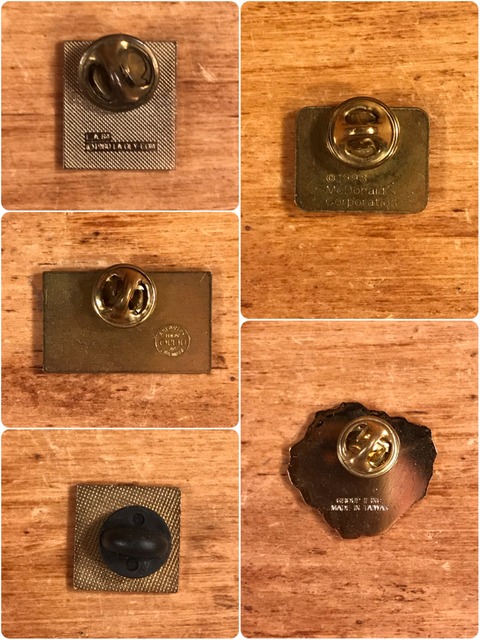 Vintage McDonald's Metal Pins (8)