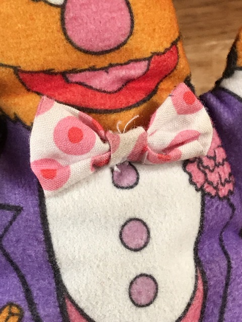 Vintage The Muppet Show “Fozzie Bear” Mini Cloth Doll (19)