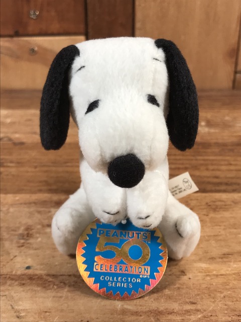 Vintage Peanuts Snoopy “50th Celebration” Clip Doll (1)