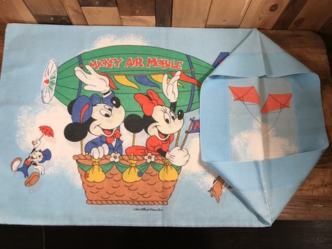 Vintage Disney Mickey Air Mobile Pillow Case (14)
