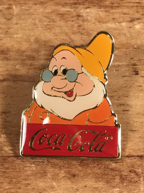 Vintage Disney Coca-Cola “Seven Dwarfs” Pins (1)
