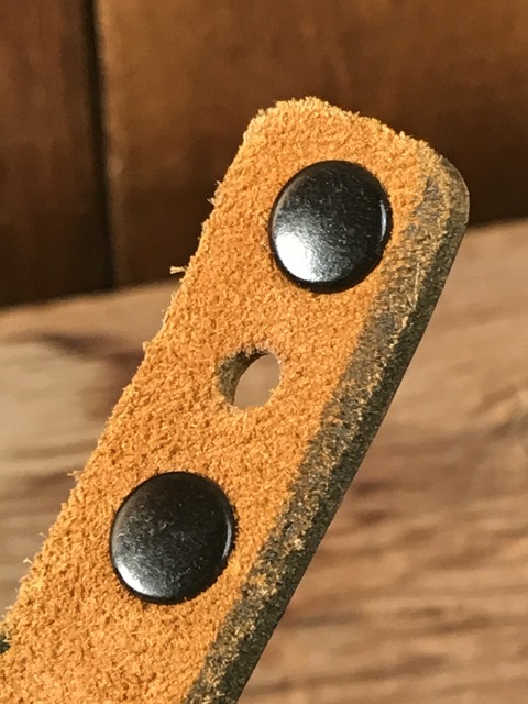 vintage american name leather bracelet (249)