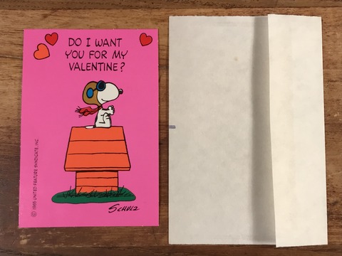 Vintage Hallmark Peanuts Snoopy Valentine Card (21)
