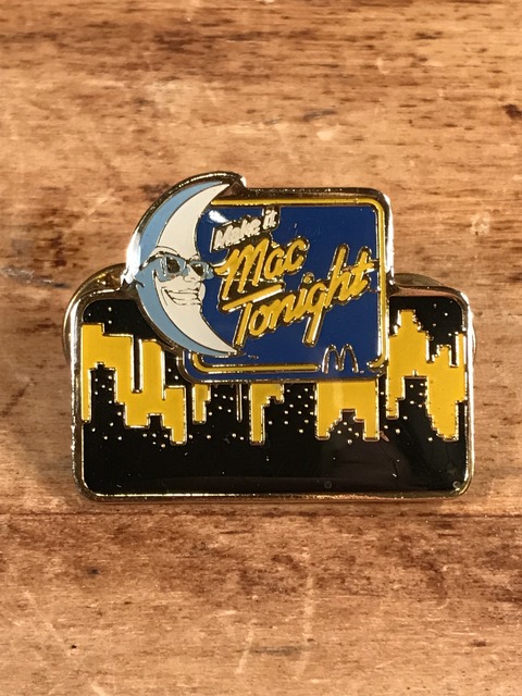 Vintage McDonald's “Mac Tonight” Enamel Pins (1)