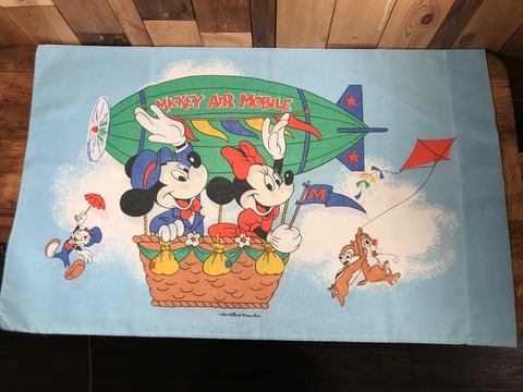 Vintage Disney Mickey Air Mobile Pillow Case (2)