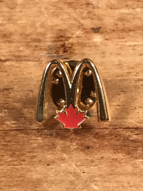 Vintage McDonald's “Canada Arch” Metal Pins (1)