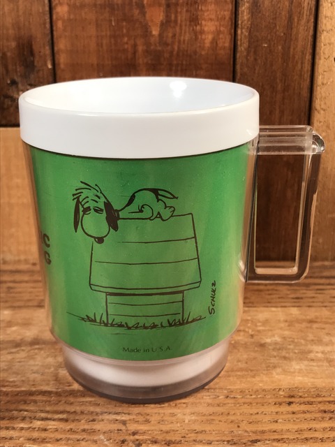 Vintage Peanuts Snoopy Thermo Mug (1)