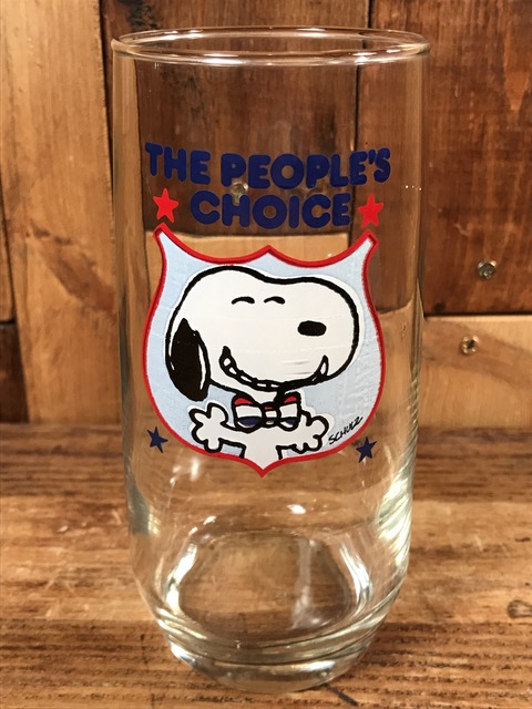 Vintage Anchor Hocking Peanuts Snoopy Glass (1)