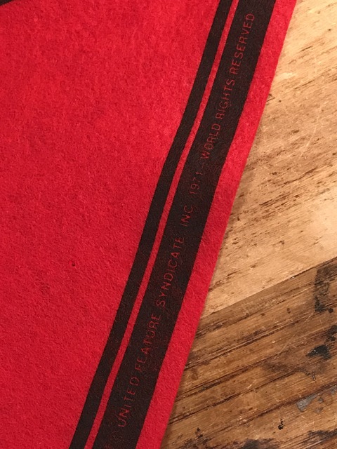Vintage Peanuts Snoopy Felt Banner (12)
