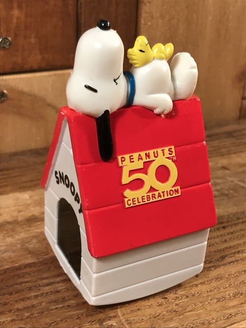 Vintage Peanuts Snoopy “50th Celebration” Happy Meal Toy (3)