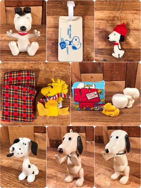 Vintage Peanuts Snoopy Toys