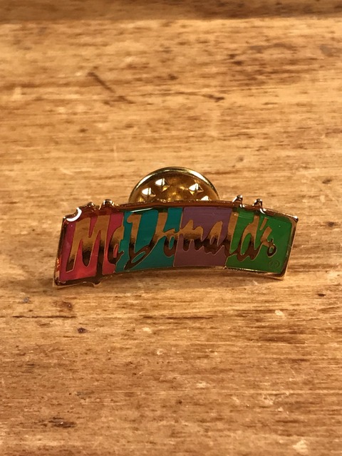 Vintage McDonald's “Logo” Enamel Pins (1)