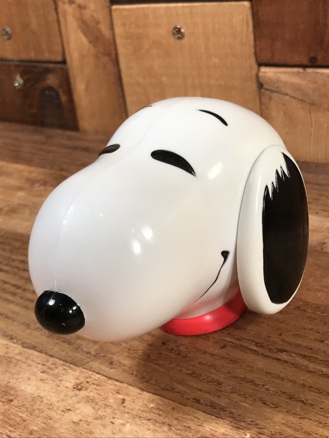 Vintage Wendy's Peanuts Snoopy Head Happy Meal Toy (2)