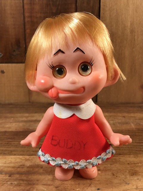 Vintage “Buddy” Giggle Eyes Girl Doll (25)