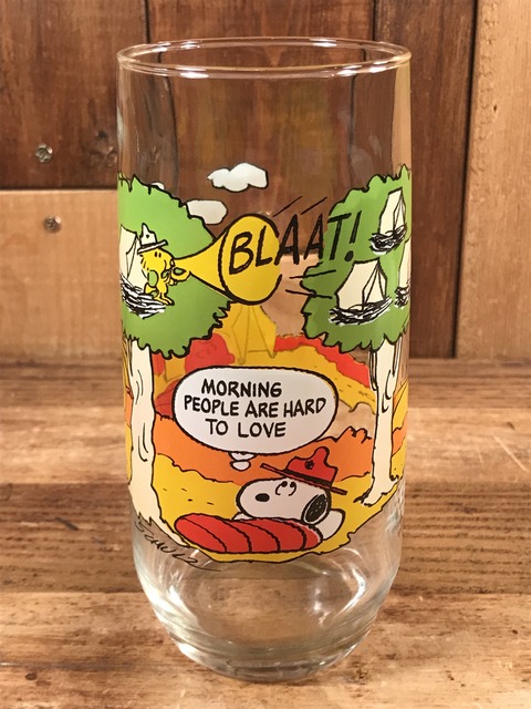 Vintage McDonald's Camp Snoopy Collection Glass (1)