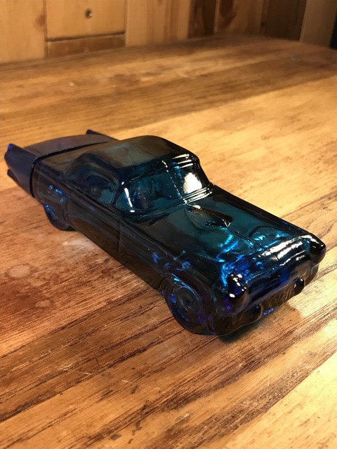 Vintage Avon After Shave Old Car Glass Bottle (26)