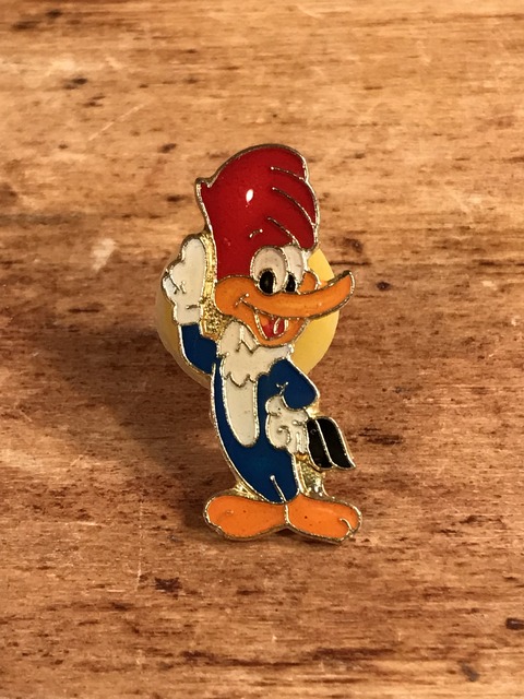 Vintage Woody Woodpecker Enamel Pins (1)