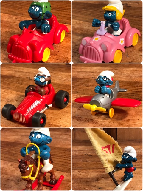 Vintage Schleich Super Smurf PVC Figure