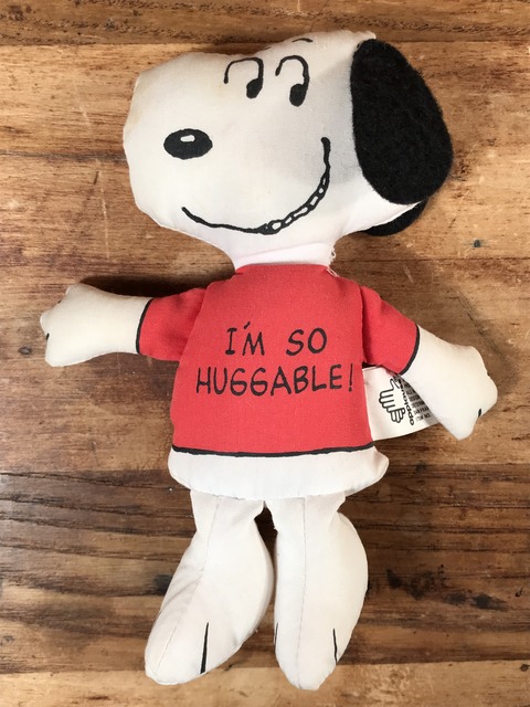 Vintage Applause Peanuts Snoopy Mini Plush Doll (1)