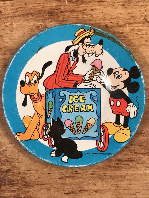 Vintage Disney “Ice Cream” Play house Tin Dish (21)