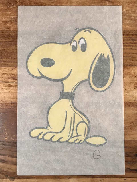 Vintage Peanuts Snoopy T-Shirt Iron Transfer (1)