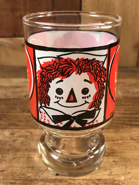 Vintage Bobbs-Merrill Raggedy Ann & Andy Glass (5)