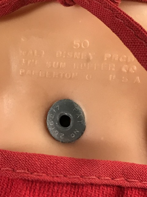 Vintage The Sun Rubber Disney Mickey Mouse Squeeze Doll (20)