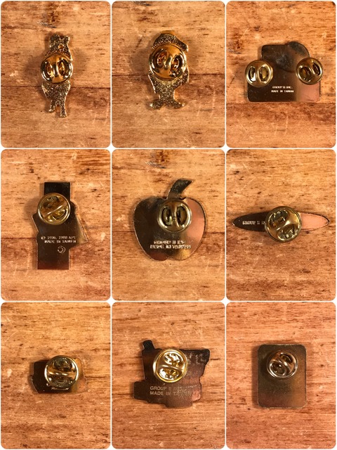 Vintage McDonald's Metal Pins (5)