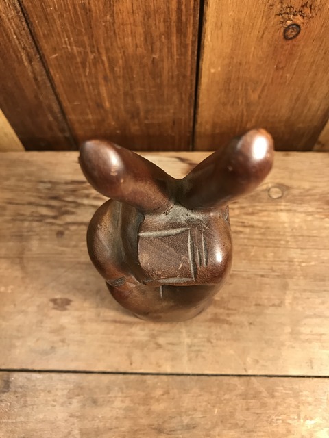 vintage wooden peace sign figurine (54)