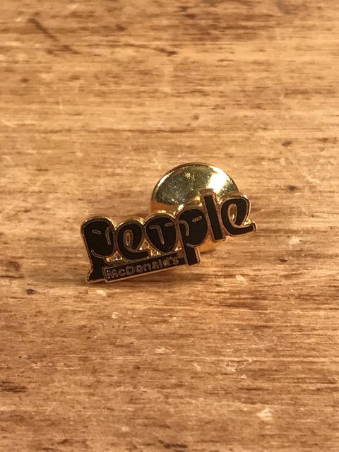 Vintage McDonald's “People” Metal Pins (1)