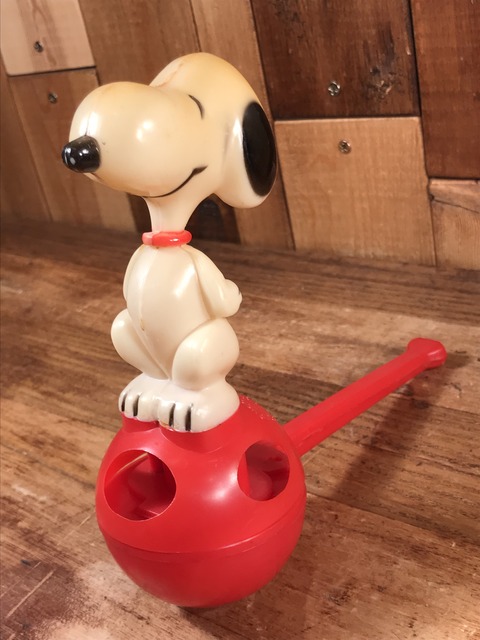 Vintage Peanuts Snoopy Plastic Pipe Toy (2)
