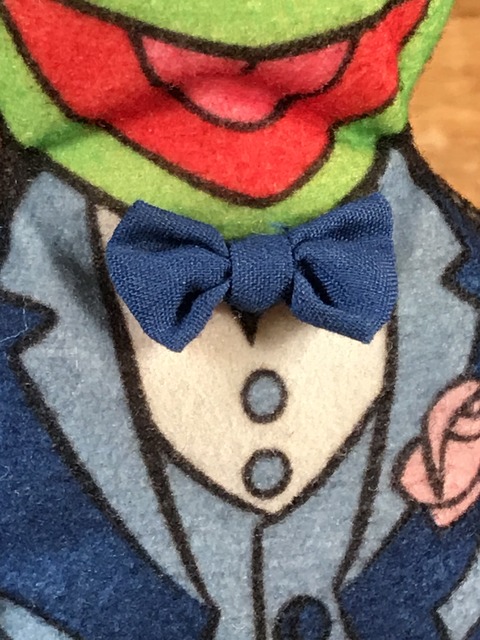 Vintage The Muppet Show “Kermit The Frog” Mini Cloth Doll (19)
