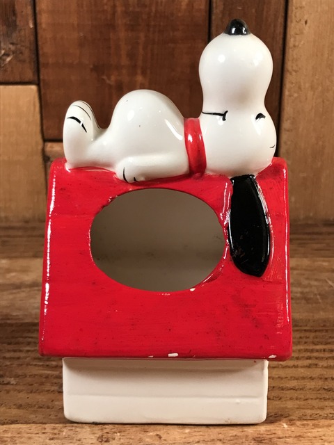 Vintage Peanuts Snoopy Ceramic Container (5)