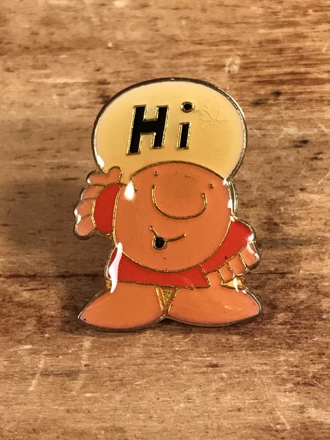 Vintage Ziggy “Hi” Enamel Pins (1)